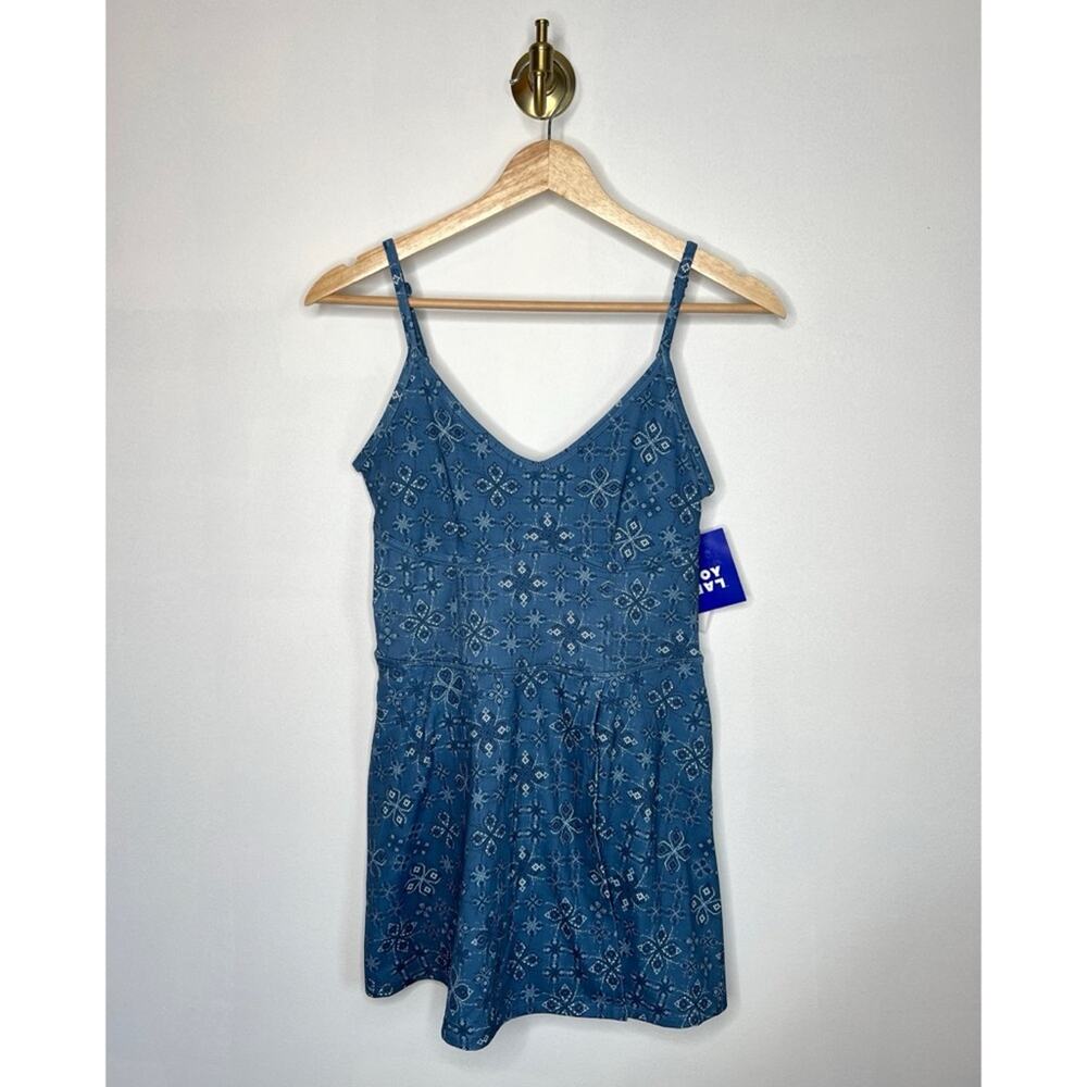 JoyLab Blue Sailor Print Active Dress